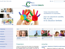 Tablet Screenshot of cicicam-cinalfa.ch